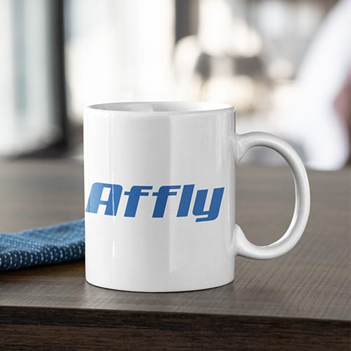 Business logo mugs